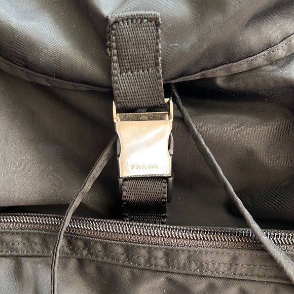 Prada back pack black bag - Picture 2 of 11